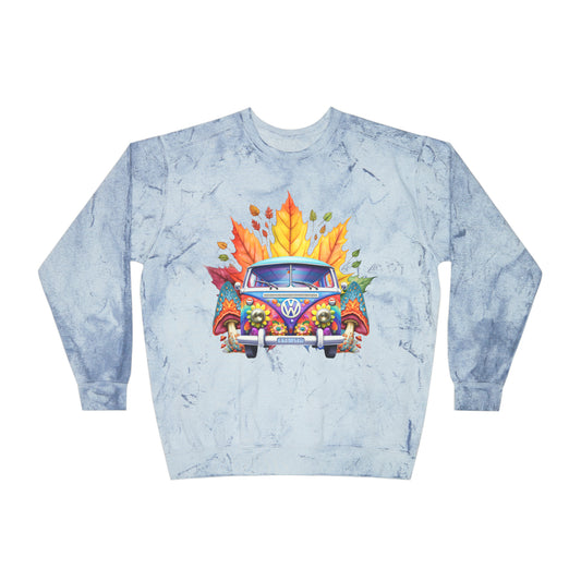 Unisex Color Blast Crewneck Sweatshirt