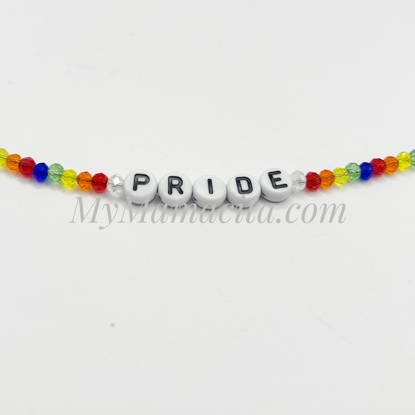 Pride Rainbow Bead Trucker Hat Chain