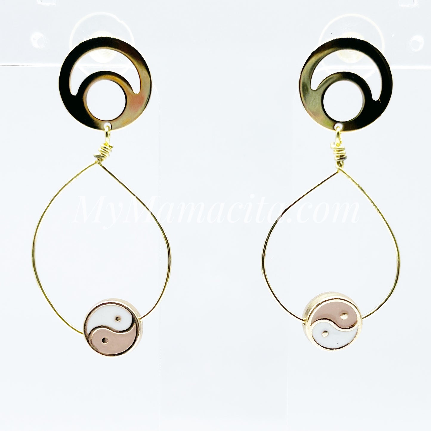 Perfectly Balanced Color Yin & Yang Earrings - Colors Available!