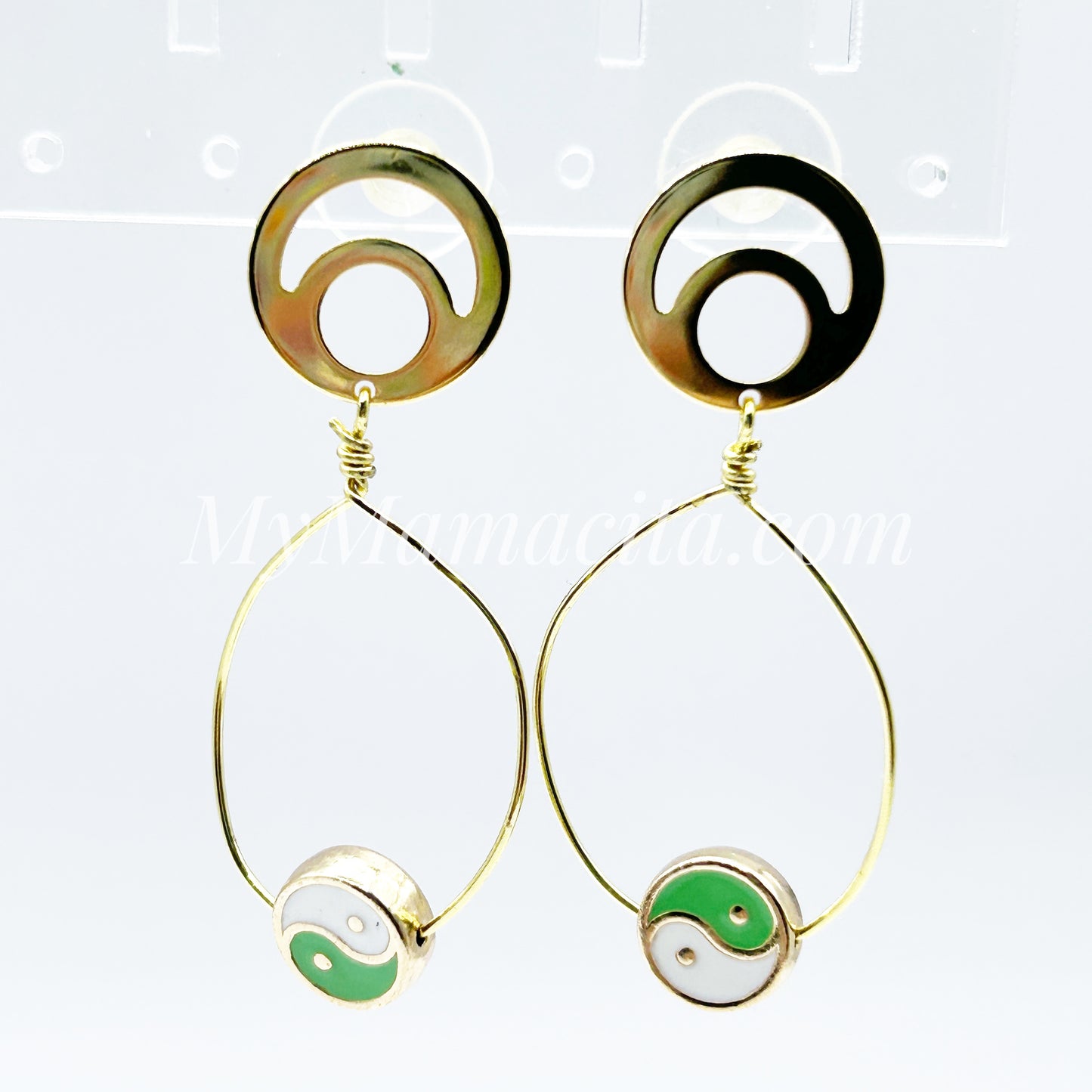 Perfectly Balanced Color Yin & Yang Earrings - Colors Available!