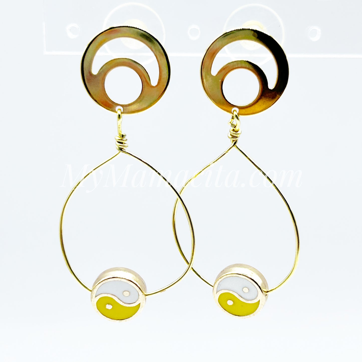 Perfectly Balanced Color Yin & Yang Earrings - Colors Available!