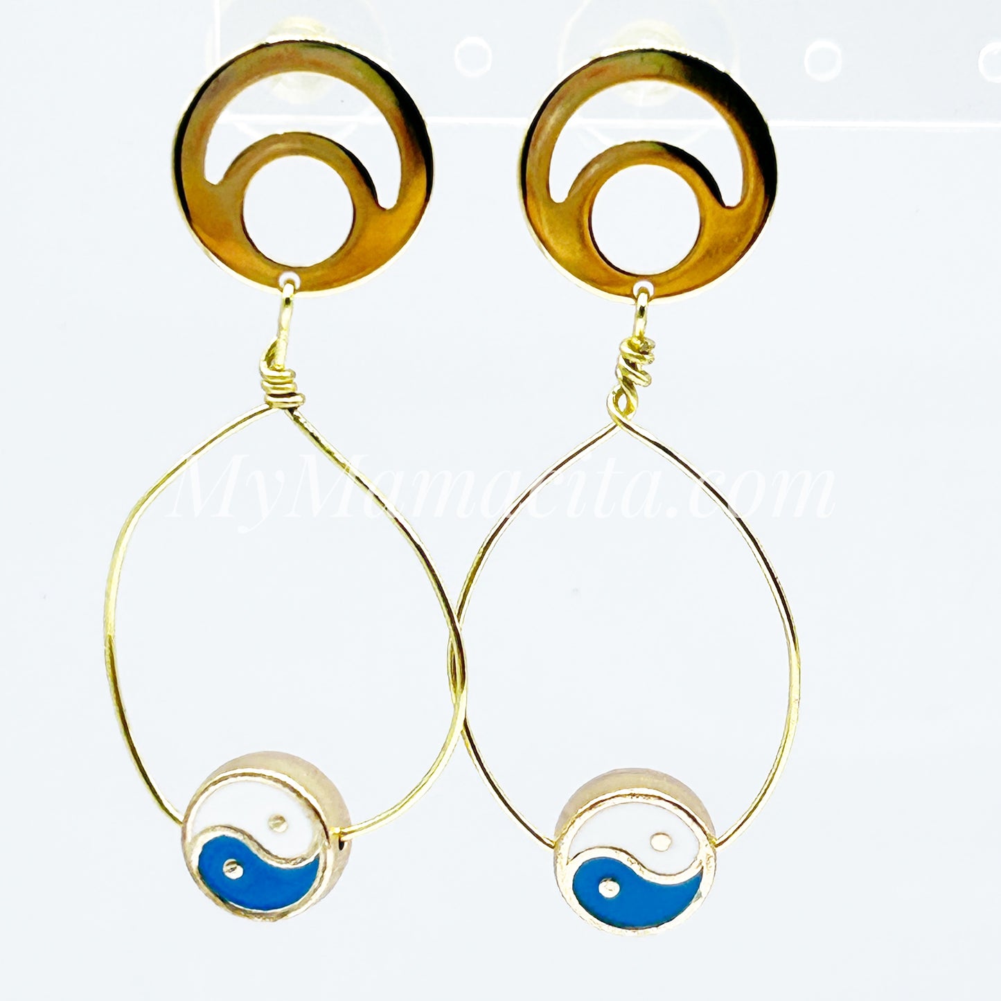 Perfectly Balanced Color Yin & Yang Earrings - Colors Available!