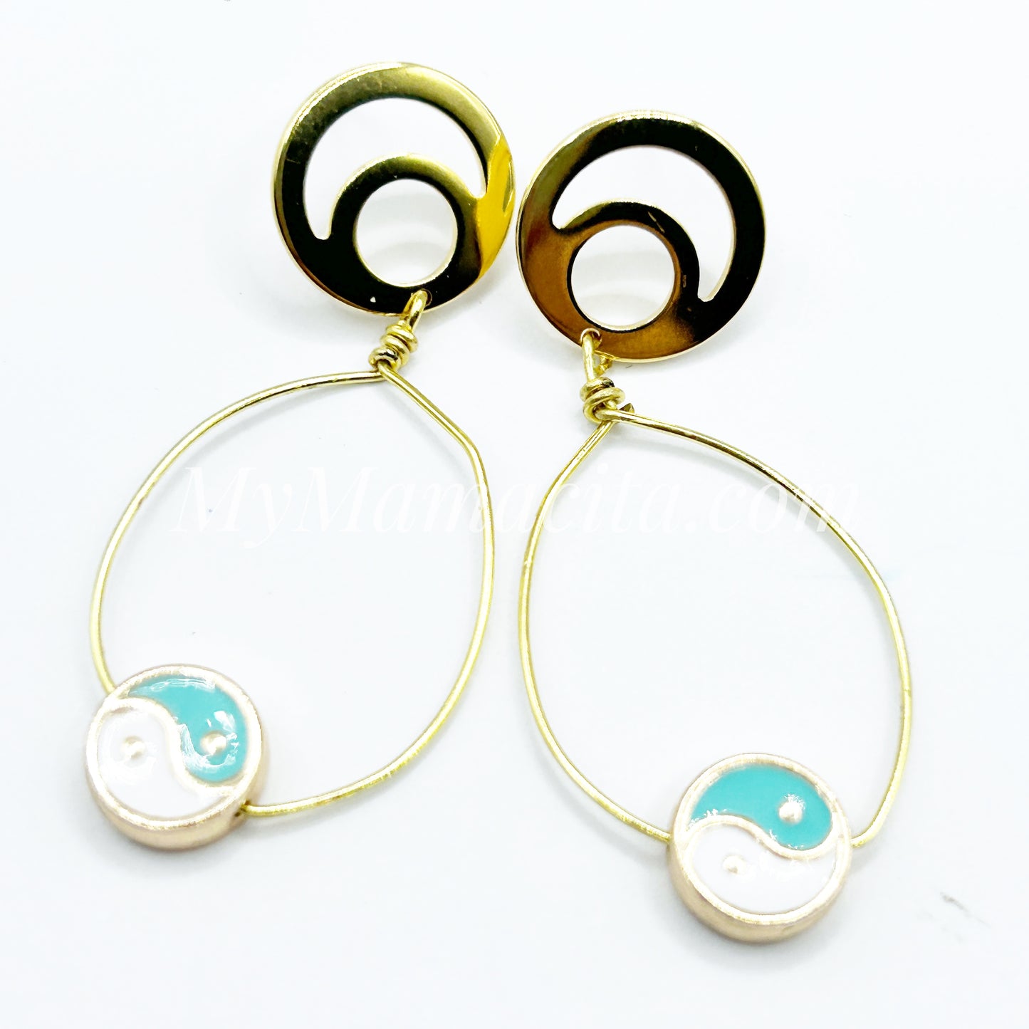 Perfectly Balanced Color Yin & Yang Earrings - Colors Available!