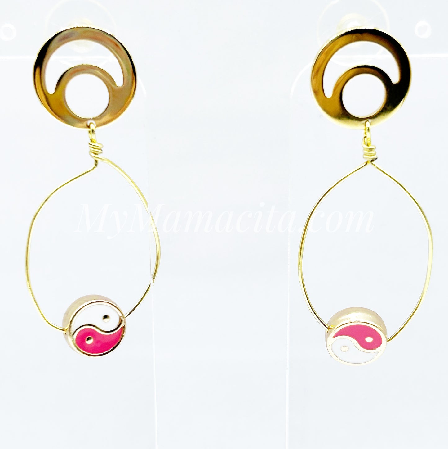 Perfectly Balanced Color Yin & Yang Earrings - Colors Available!