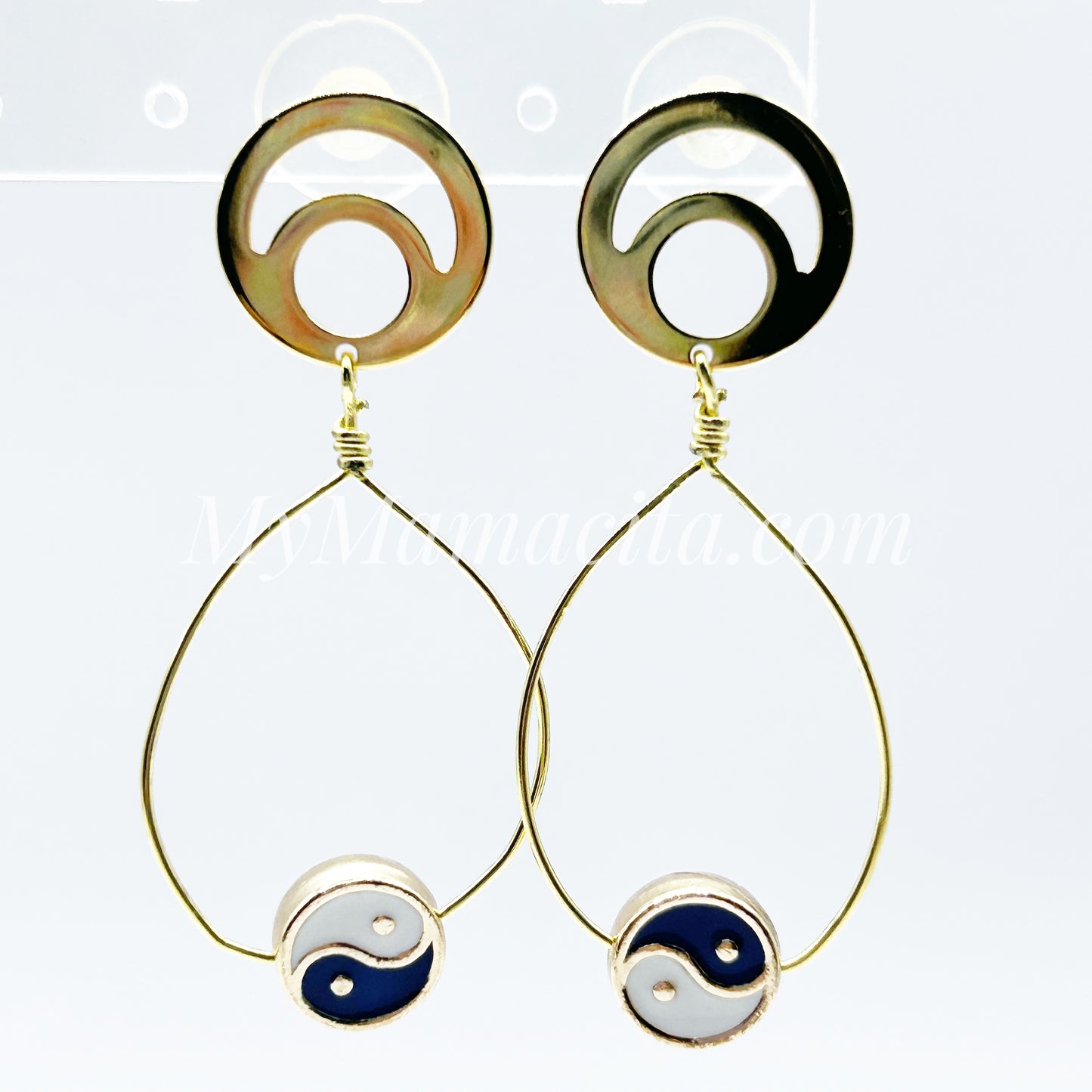 Perfectly Balanced Color Yin & Yang Earrings - Colors Available!